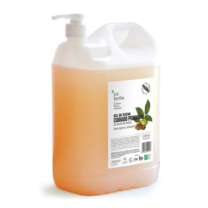 Gel ducha higiene personal hojas nogal 5 litros Tot Herba Pedido Al Por Mayor