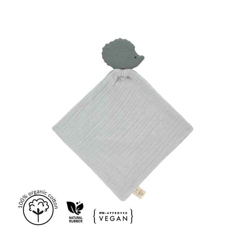 Comprar En Línea Muselina con mordedor erizo gris Lässig