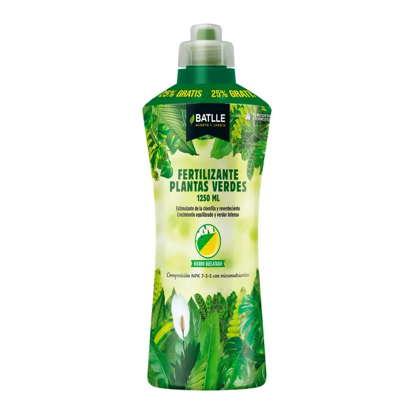 A Buen Precio Fertilizante líquido Plantas Verdes Batlle 1250 ml