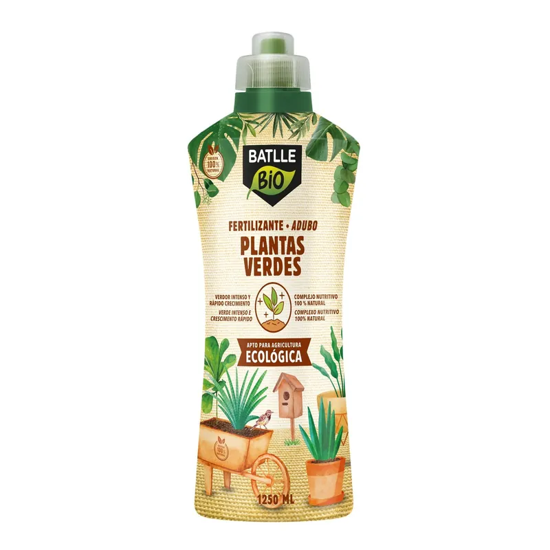 Fertilizante Plantas Verdes Batlle Bio 1250 ml Comprar En Línea
