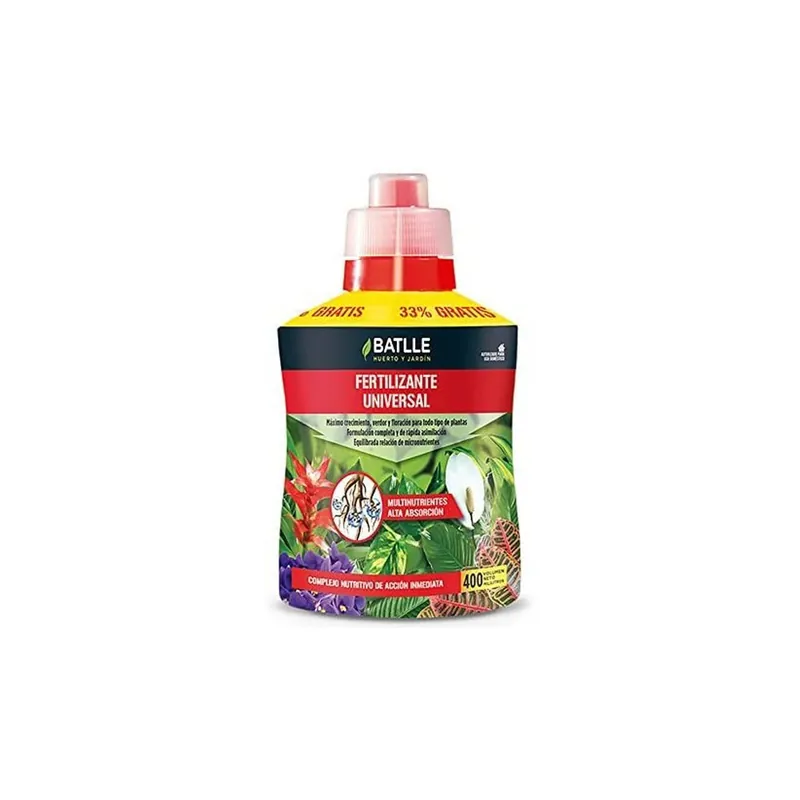 Fertilizante Universal 400 ml Batlle Novedad