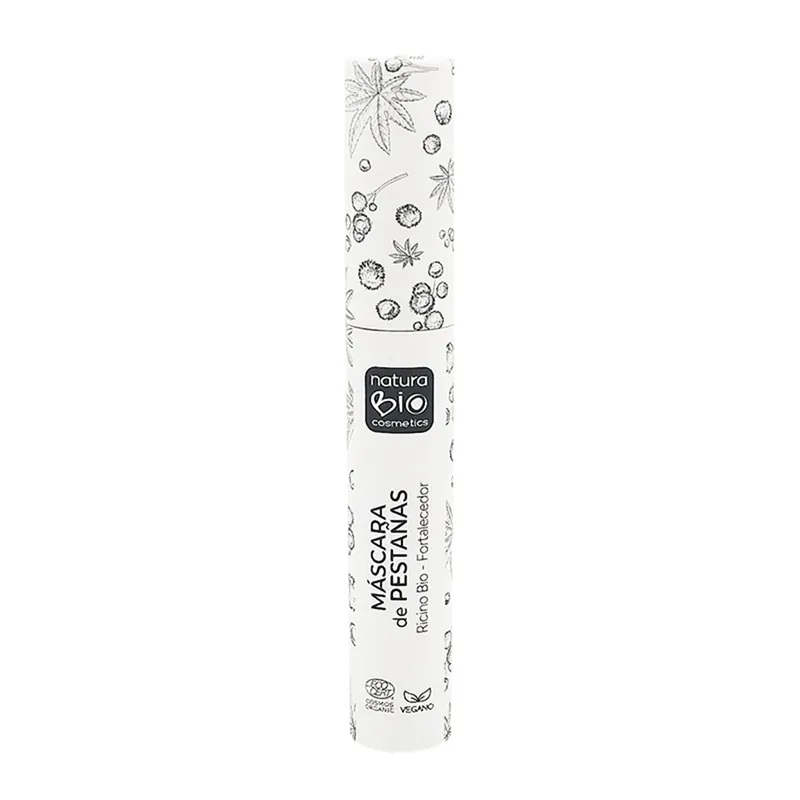 Precio Rebajado Máscara Pestañas Definición 02 Negro Arrecife Con Aceite de Ricino y Pigmentos Naturales Minerales, NaturaBio Cosmetics 8ml