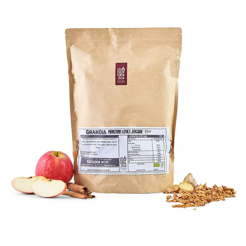 Granola Manzana Loves y Jengibre La Newyorkina 1,5 Kg Ocasión Especial