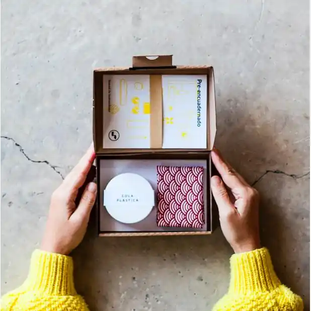 Mayoreo Kit Haz tu Libreta DIY Tela Plantas y Flores