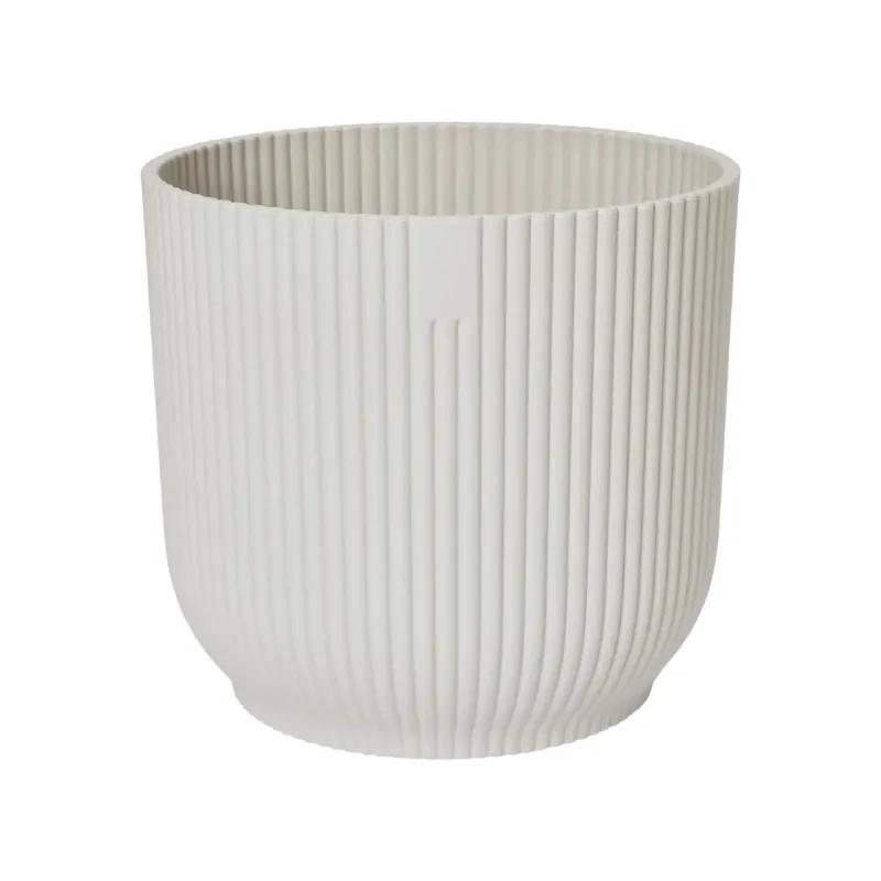 Gran Oferta Macetero vibes fold round silky white Elho 25 cm