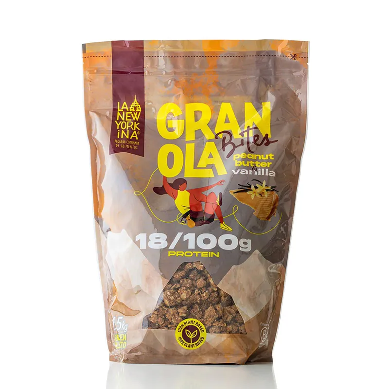 Disponible Ahora Granola Peanut Butter Vainilla La Newyorkina 1,5 Kg