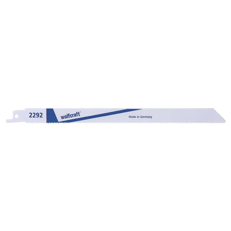 Hojas de sierra de sable BiM para metales no férreos,aluminio cortes enrasados finos Wolfcraft 2292000 Devolución Gratuita