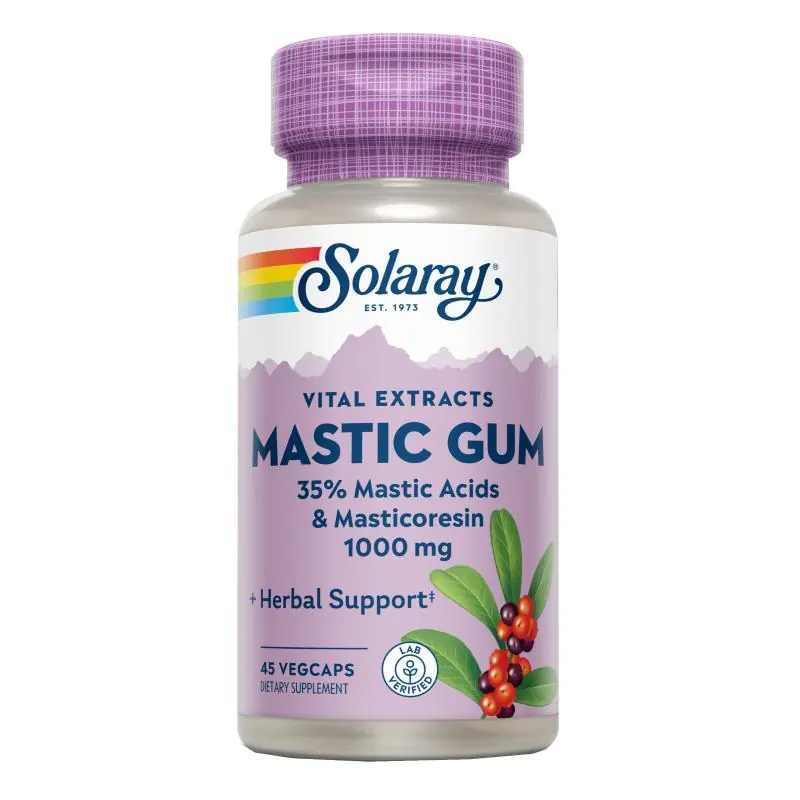 Mastic Gum 1000 mg Solaray 45 cápsulas Ocasión Especial