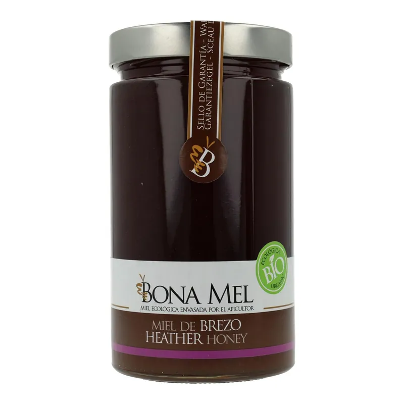 Marca Reconocida Miel de Brezo Ecológica Bona Mel, 900 g