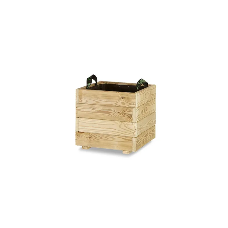 Jardinera de madera Pun Hortalia 40 x 40 x 40 cm Bestseller