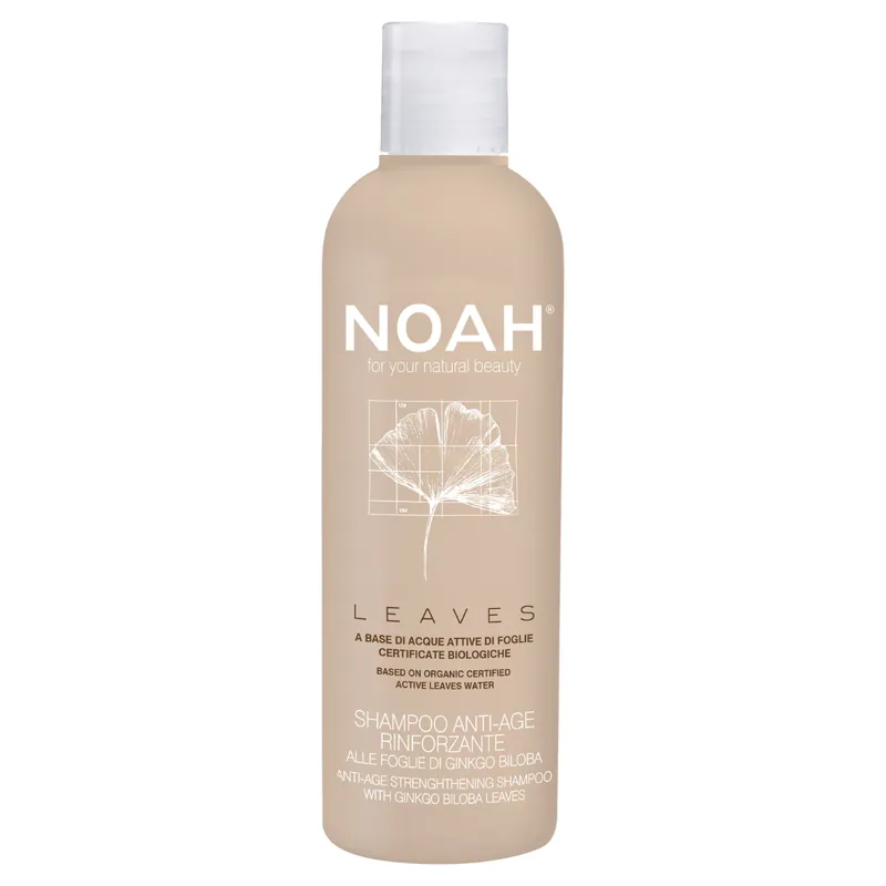 Novedad Leaves champú fortalecedor de ginkgo Noah 250 ml
