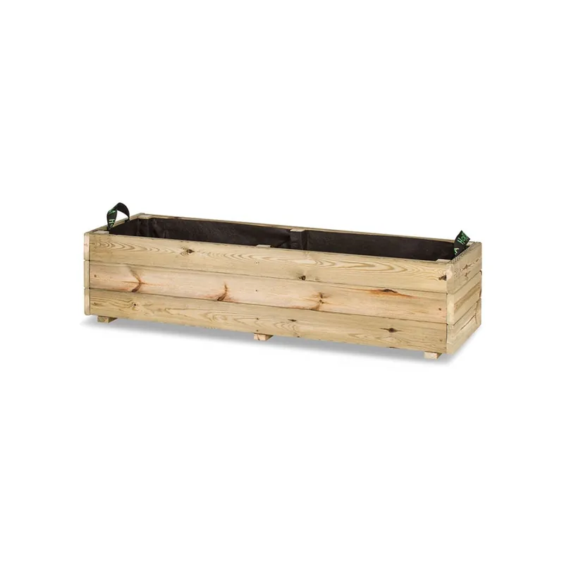 Jardinera rectangular Ghio 120x40x30 Hortalia Edición Limitada