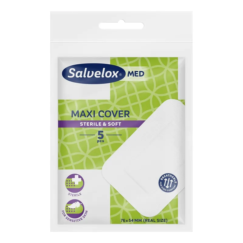 Maxi Cover 5 uds. Estéril 76x54 mm SALVELOX Envío Exprés