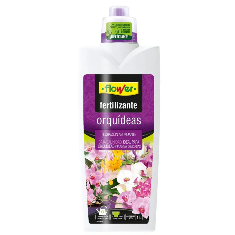 Fertilizante orquídeas 1 L Flower Garantía Incluida