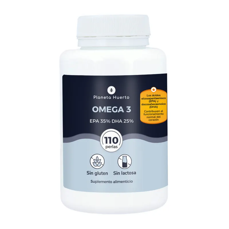 Omega 3 EPA 35% DHA 25% Planeta Huerto 110 Perlas Mayoreo