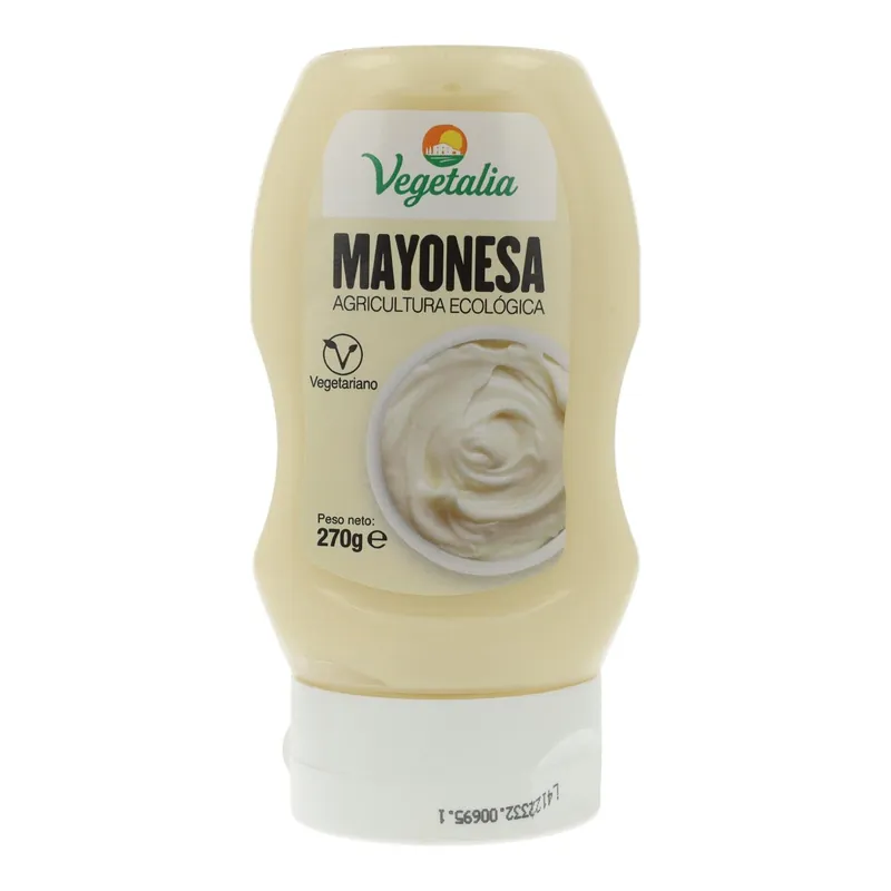 Auténtico Mayonesa Bio en botella exprimible Vegetalia 270 gr