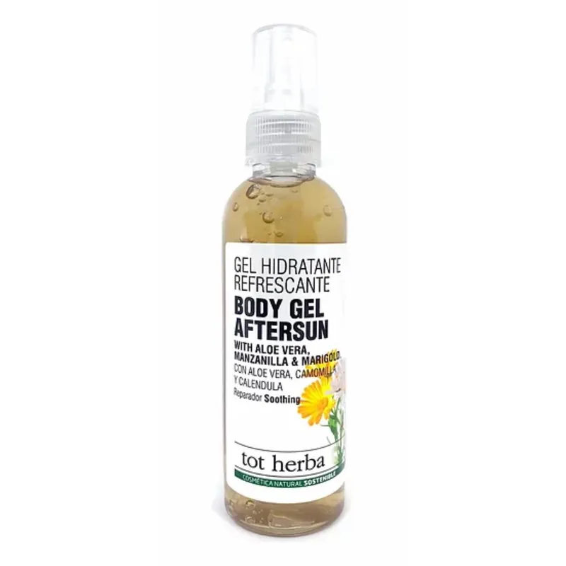 Gel refrescante aloe vera, manz y calendula 100 ml Tot Herba Directo De Fábrica