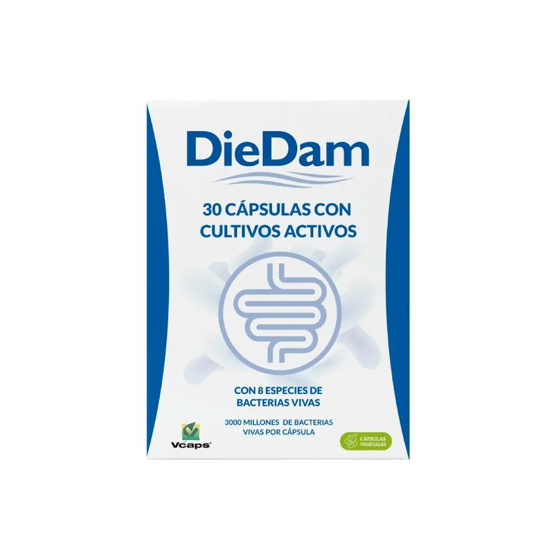 DieDam Probiótico 30 cápsulas entéricas No Te Lo Pierdas