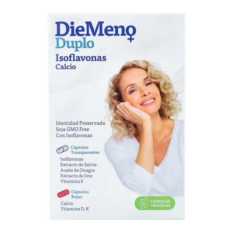 Diemeno Duplo 30 cápsulas transparentes + 30 rojas Ordenar Ahora Mismo