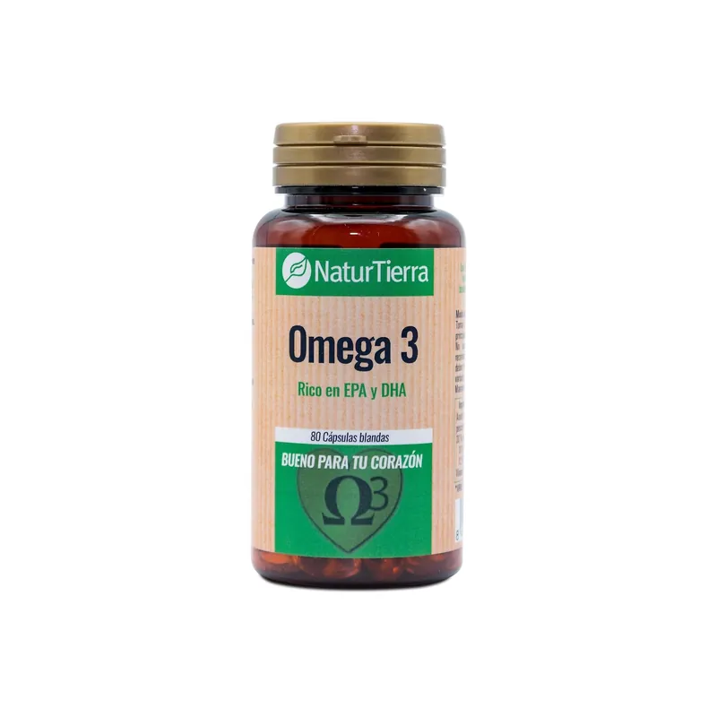 Rebajas Omega 3, 80 cápsulas blandas. NaturTierra