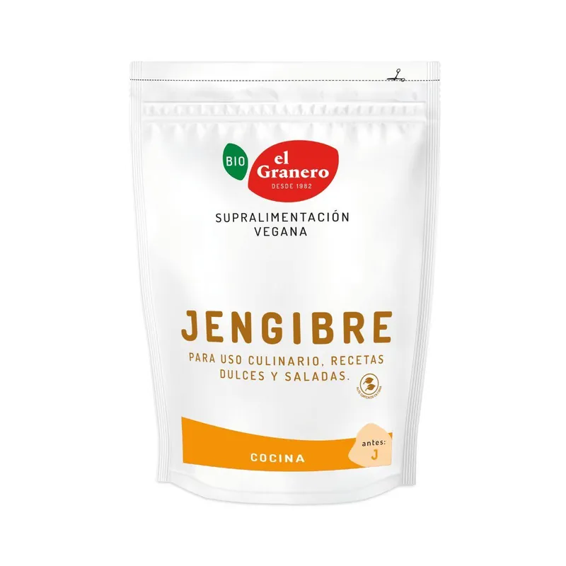 Venta Final Jengibre Bio El Granero, 150 g