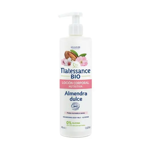 Stock Limitado Loción corporal nutritiva de almendra Natessance 400 ml