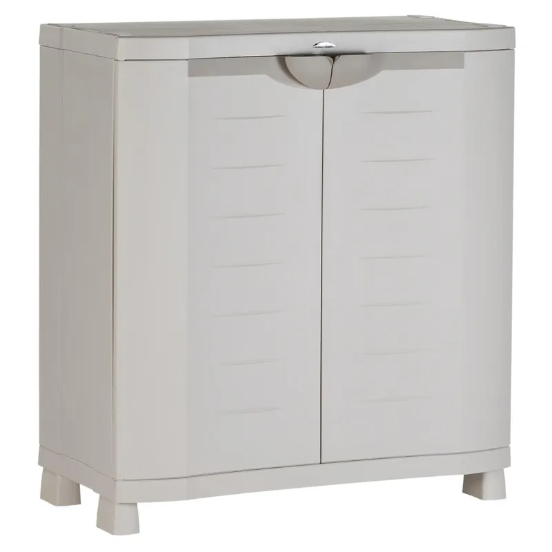 Medio Armario 90 cm Space Saver Plastiken Beige Promoción Exclusiva