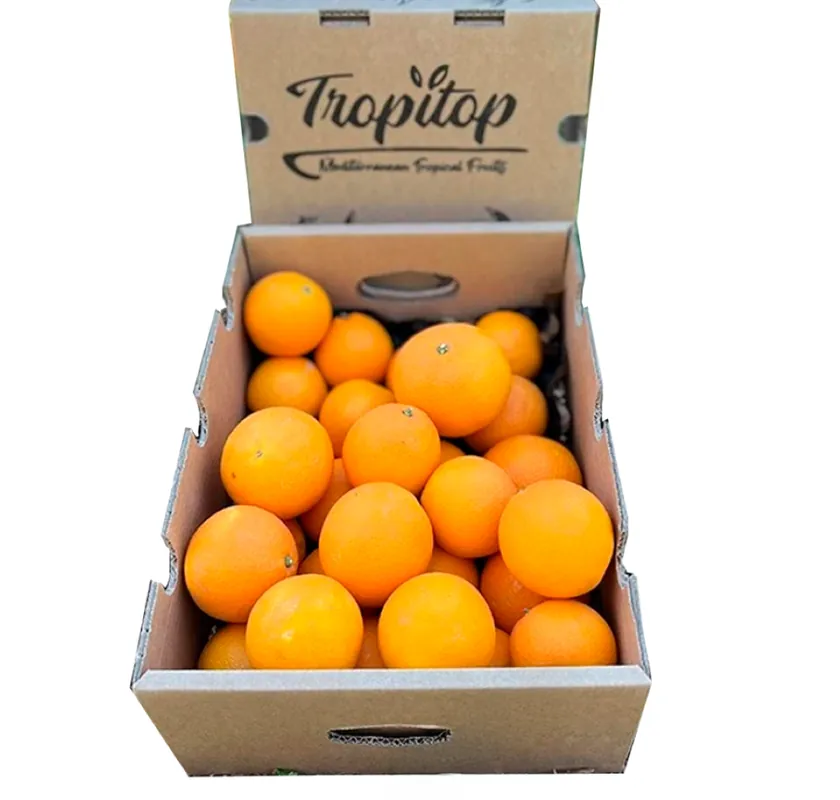Original Caja De Naranjas Valencianas Frescas Tropitop 15kg