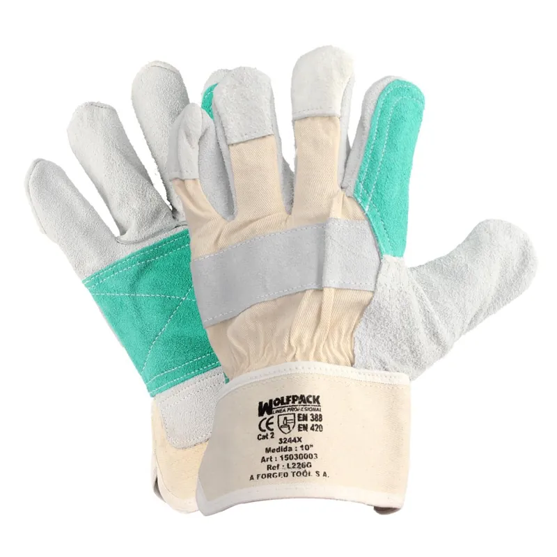 Guantes Americano Serraje Palma Reforzada (par) Más Vendido