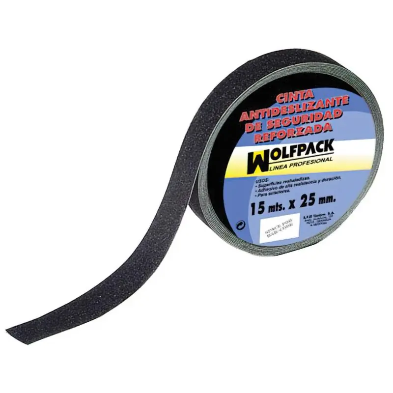 Gran Oferta Cinta Antideslizante Negra 15 M. X 50 Mm. Uso Doméstico