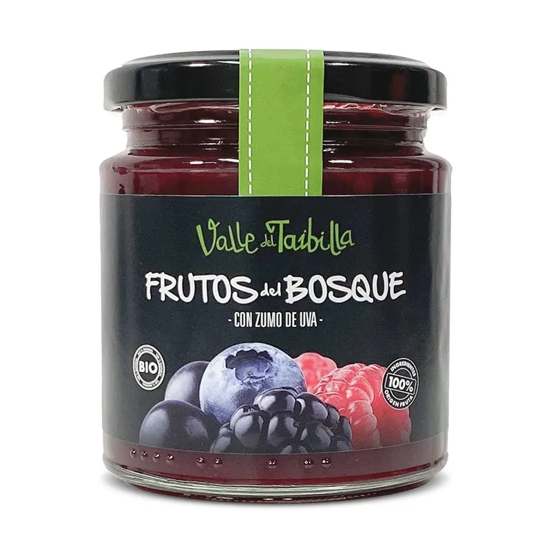 Compota Bio De Frutos Del Bosque Con Zumo De Uva Oferta Especial