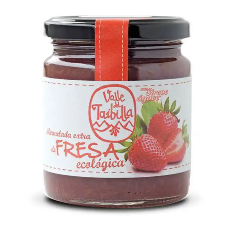 Mermelada Bio De Fresa Con Sirope De Agave Disponible Ahora