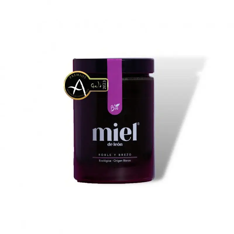 Miel De Roble Y Brezo Ecológica Bio 800g Miel De Leon Bestseller