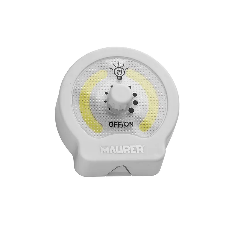 Linterna Led Armario Dinmerable A Pilas (3 Aaa) 220 Lumenes Con Iman, Gancho Y Adhesivo Edición Limitada