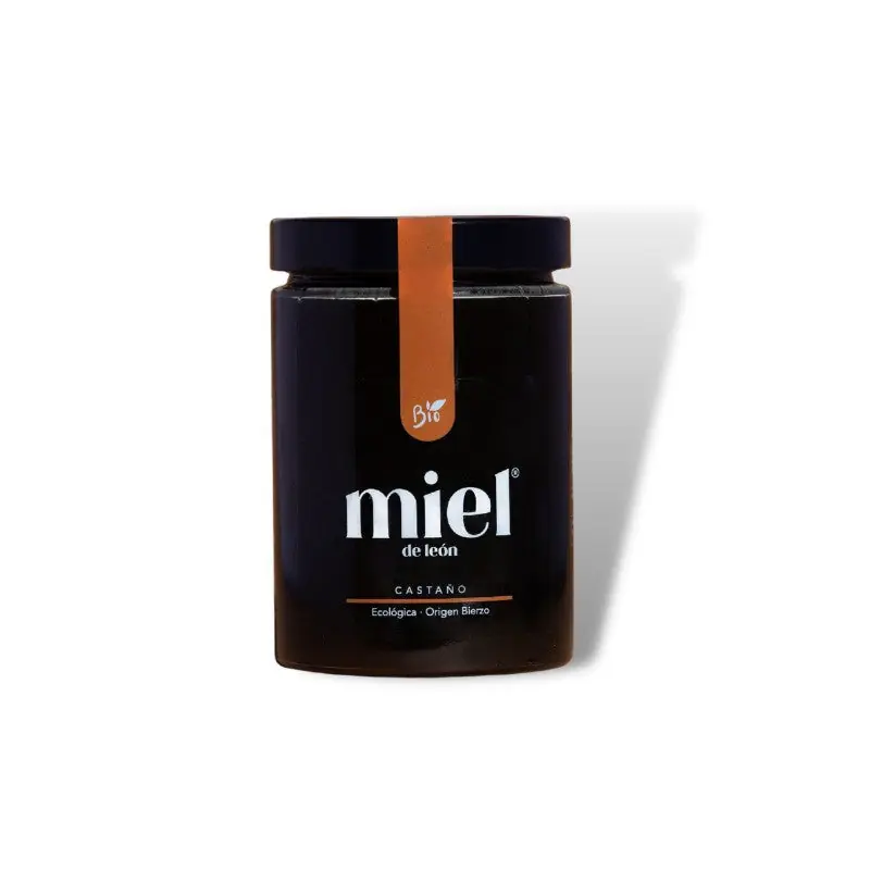 Venta Final Miel De Castaño Ecológica Bio 800g Miel De Leon