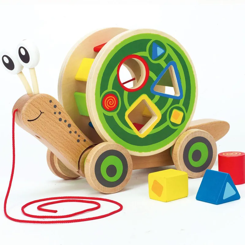Juguete Arrastre Snail Hape Mayoreo
