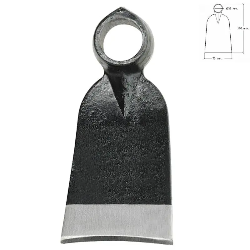 Azada Forjada Sin Mango 343/ 310 Gramos Ocasión Especial