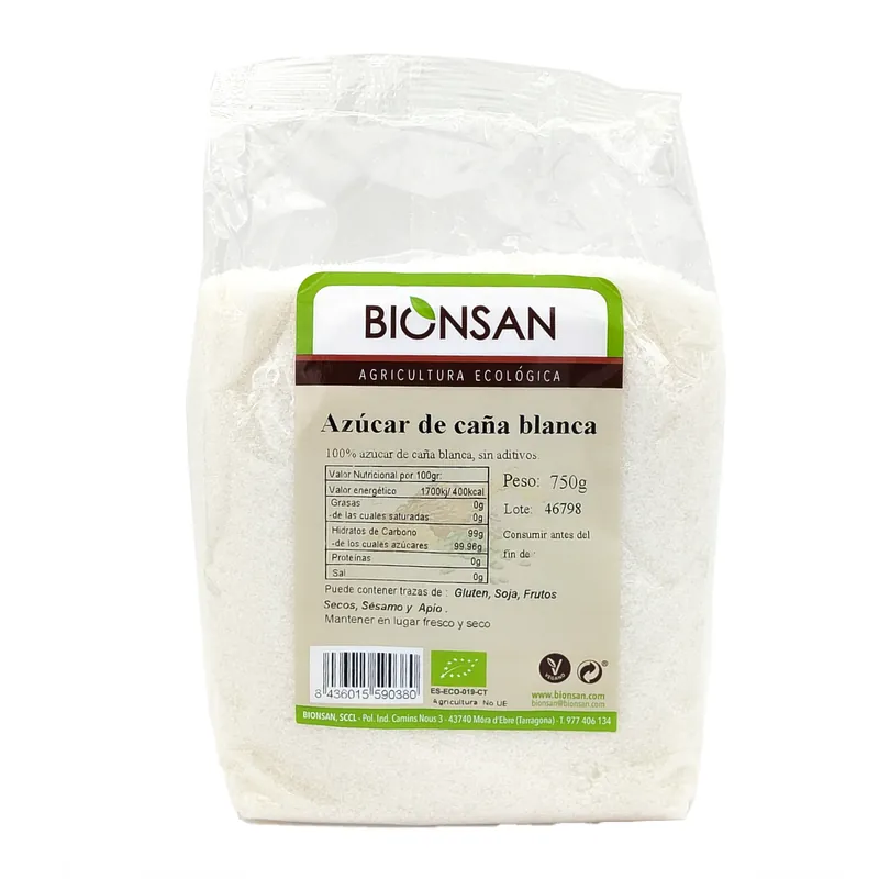 Más Vendido Azúcar De Caña Blanco Ecológico 750gr