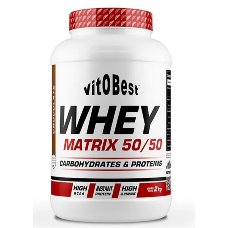 Garantía Incluida Whey Matrix 50/50 2 Kg Chocolate