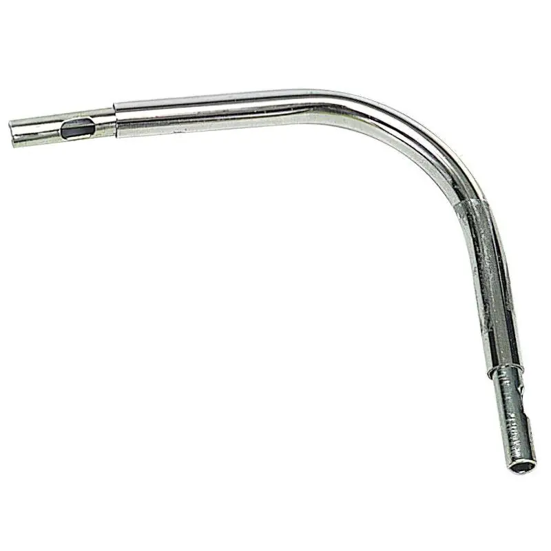 Solo Por Tiempo Limitado Codo Para Tubo De 12 Mm.ø Cromo 10x10 Cm. Con 2 Empalmes