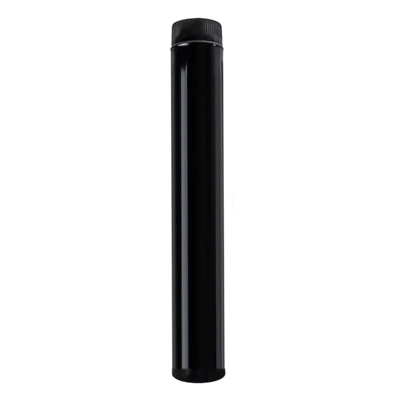 Wolfpack Tubo De Estufa Acero Vitrificado Negro Ø 180 Mm. Ideal Estufas De Leña, Chimenea, Alta Resistencia, Color Negro Envío Exprés