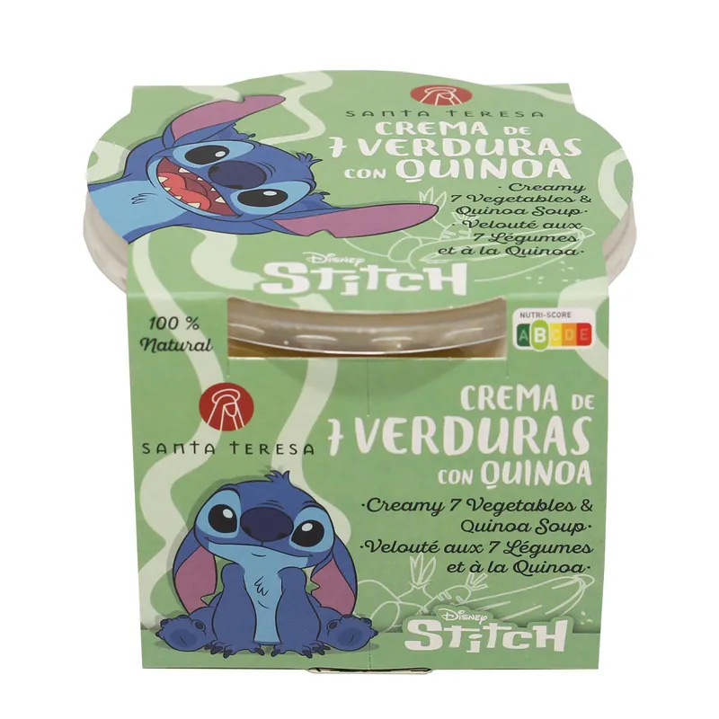 Santa Teresa - Crema 7 Verduras Con Quinoa Disney. 280g Auténtico