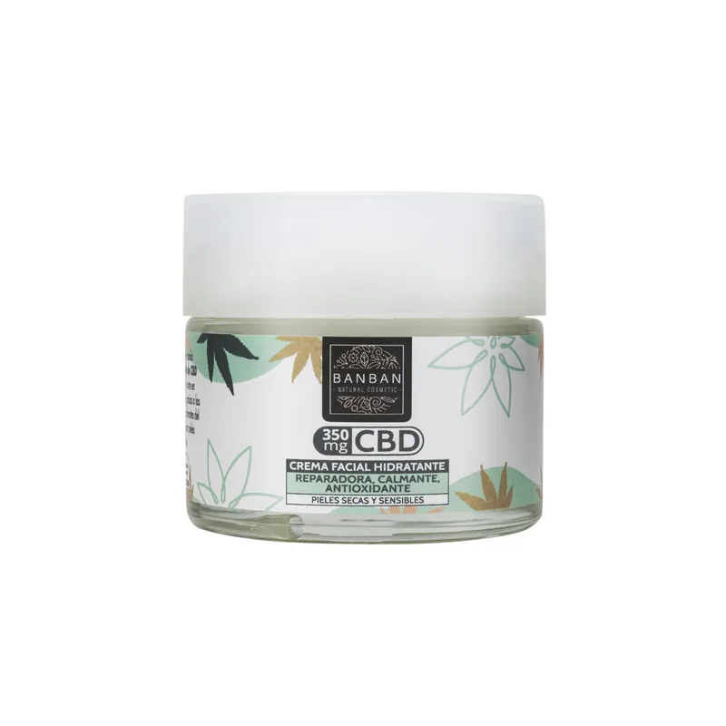 Crema Facial CBD 350MG 50ml Banban Entrega Rápida