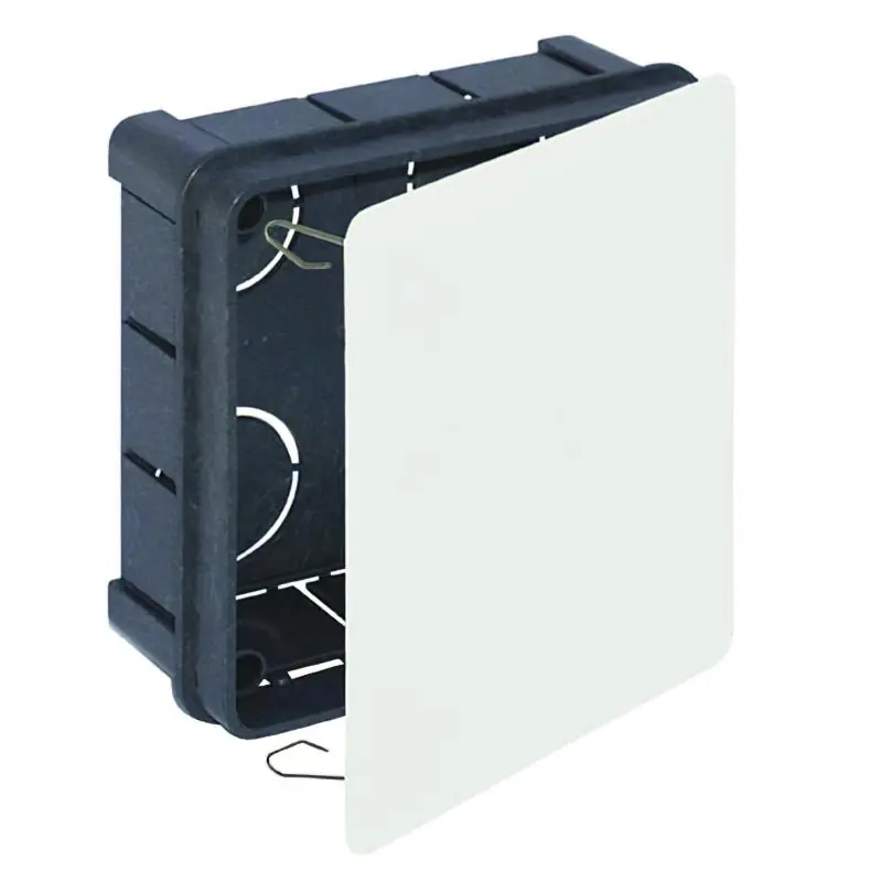 Caja Empotrar Registro Con Tapa 100x100x45 Mm. Popular