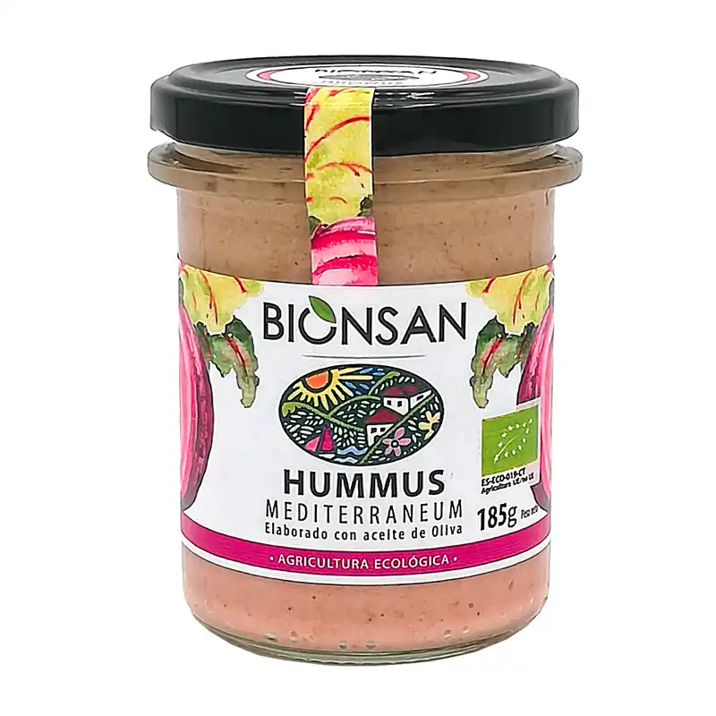 Edición Limitada Hummus De Remolacha Ecológico Mediterraneum 185g