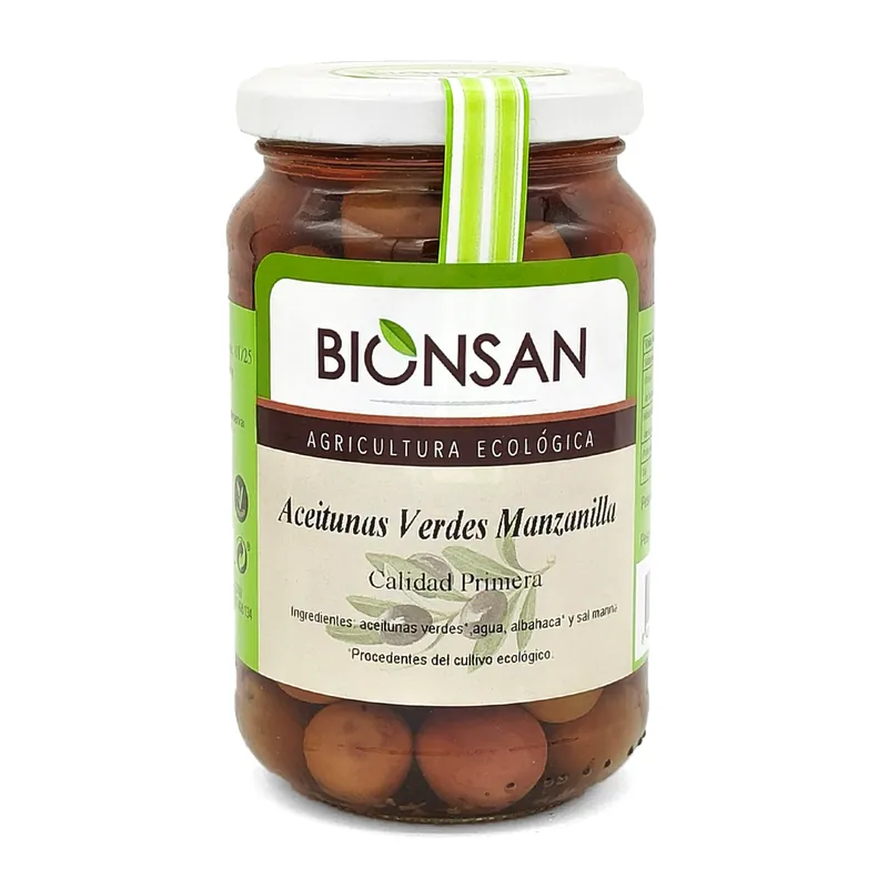Ordenar Ahora Mismo Aceitunas Verdes Manzanilla Ecológicas De Proximidad 200gr