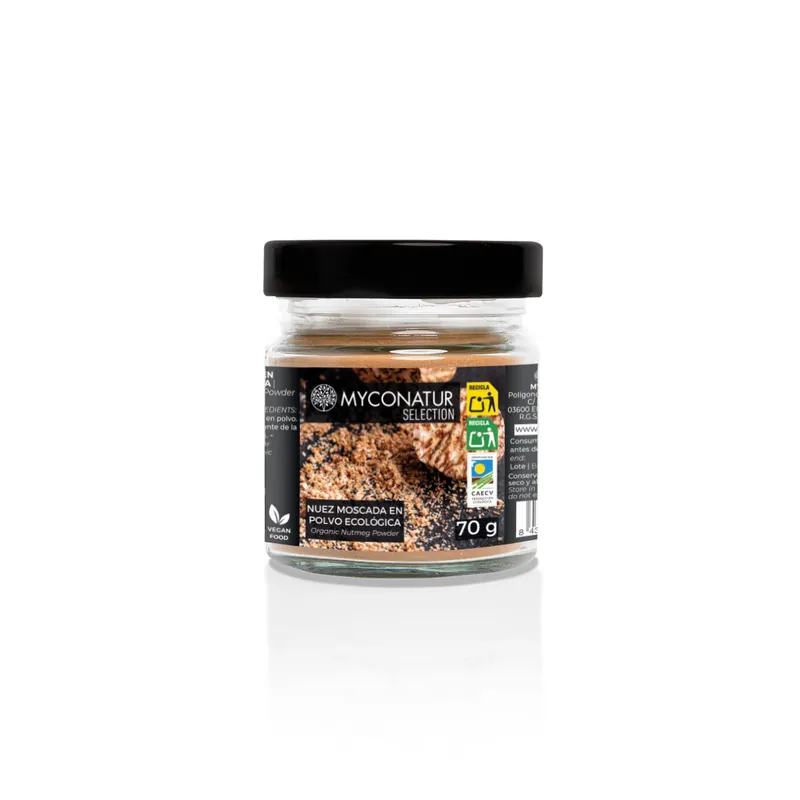 Económico Nuez Moscada Ecológica En Polvo Myconatur 70g