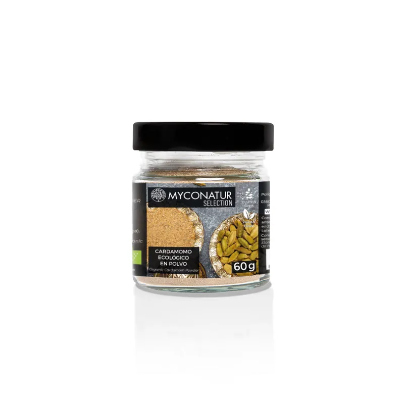 Cardamomo Ecológico En Polvo Myconatur 60g Precio Rebajado