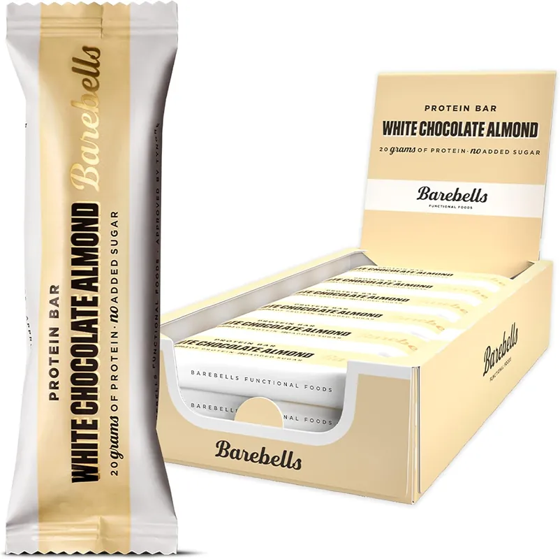 Descuento Barrita Proteica Chocolate Blanco Almendras-white Chocolate Almond 12x55g Barebells