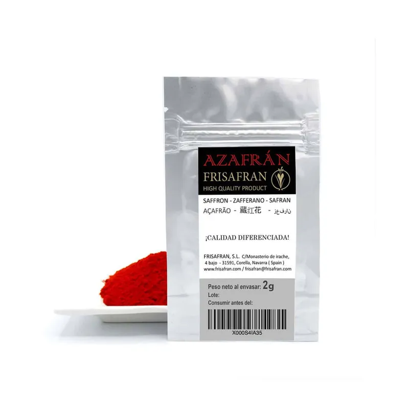 Azafrán En Polvo - Calidad Y Sabor | Frisafran Pago Seguro